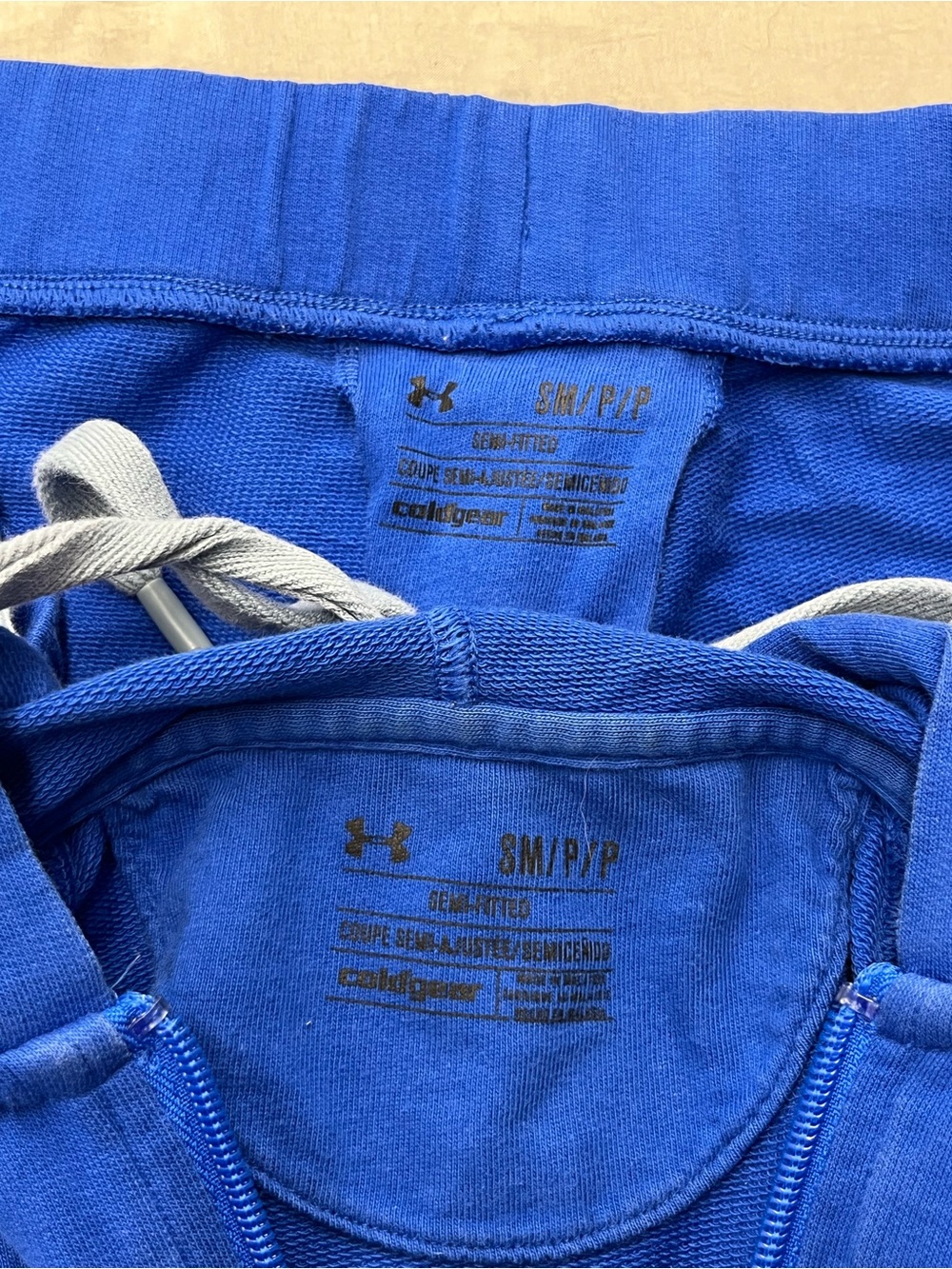 Under Armour Women's Royal Blue Track Jacket and Joggers Set - Picture 4 of 7